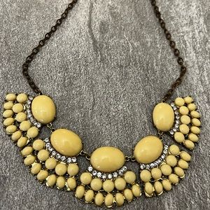 Cream Colored Statement Necklace